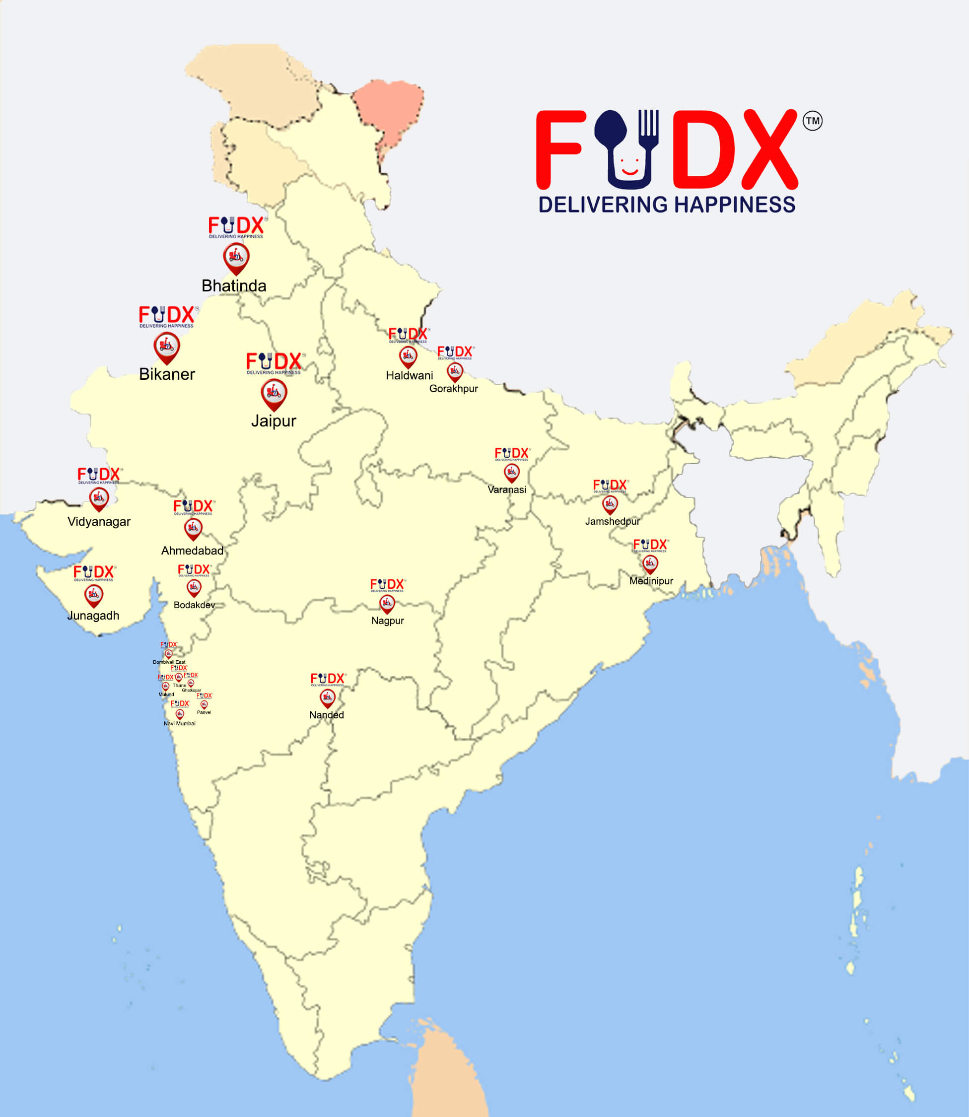 fudx map